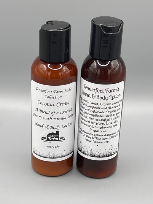 Coconut Cream Hand and Body Lotion