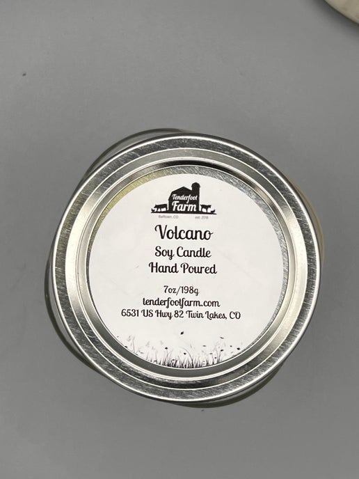 Volcano Candle