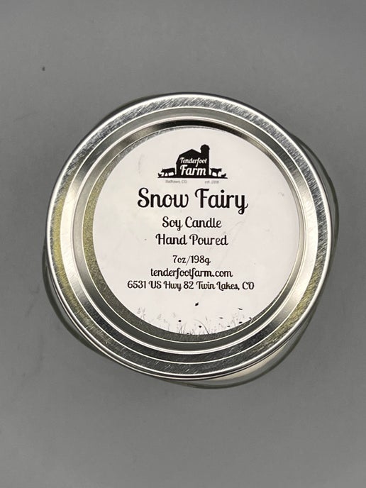 Snow Fairy Candle