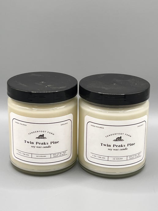 Twin Peaks Pine Candle