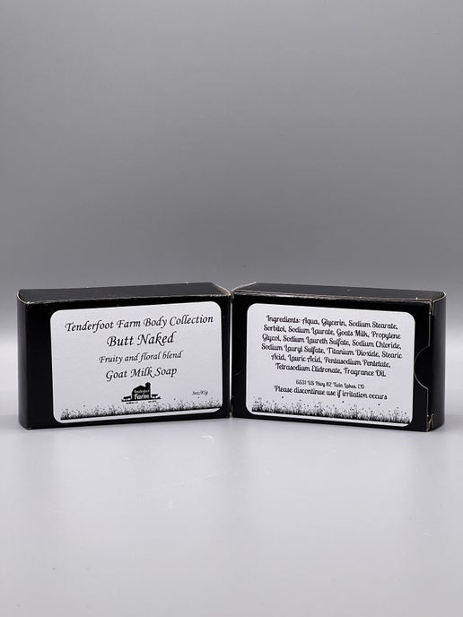 Butt Naked Goat Milk Bar Soap