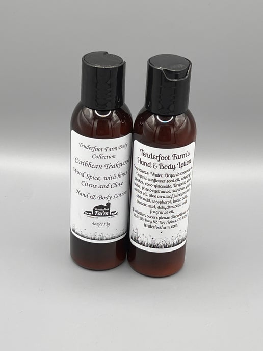 Caribbean Teakwood and Body Lotion