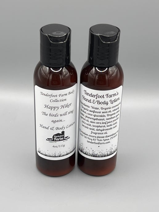 Happy Hiker Hand and Body lotion