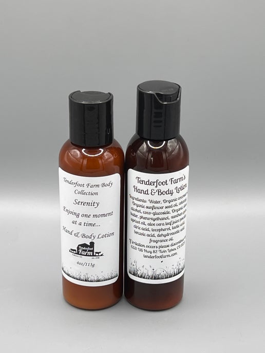 Serenity Hand and Body lotion